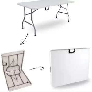 Table pliante 180 x 70 cm