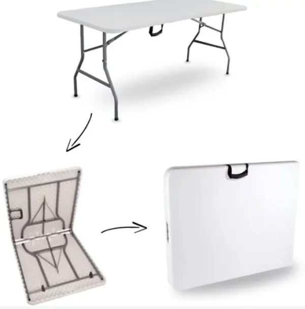 Table pliante 180 x 70 cm